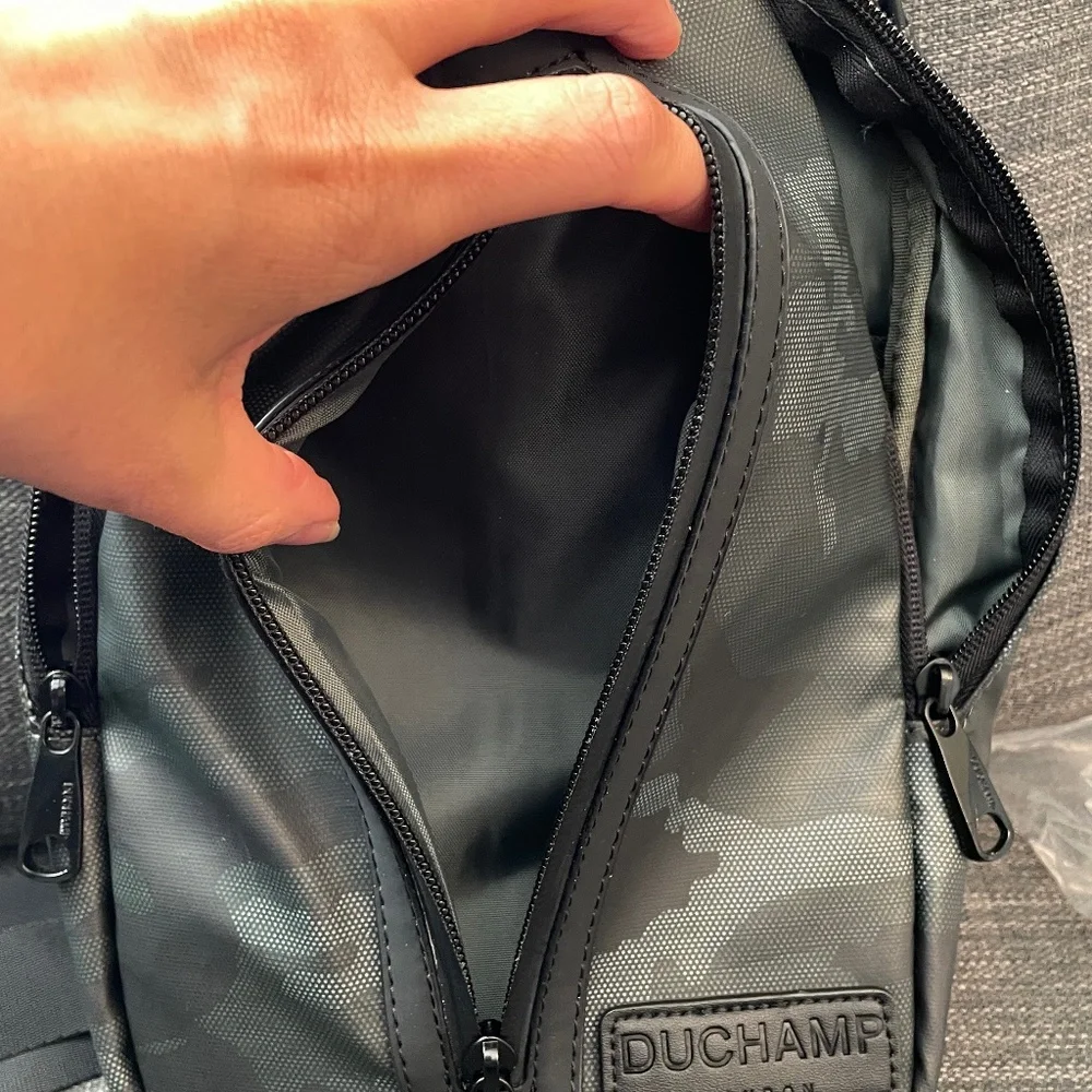 NWT Duchamp Olive Camo Slingbag